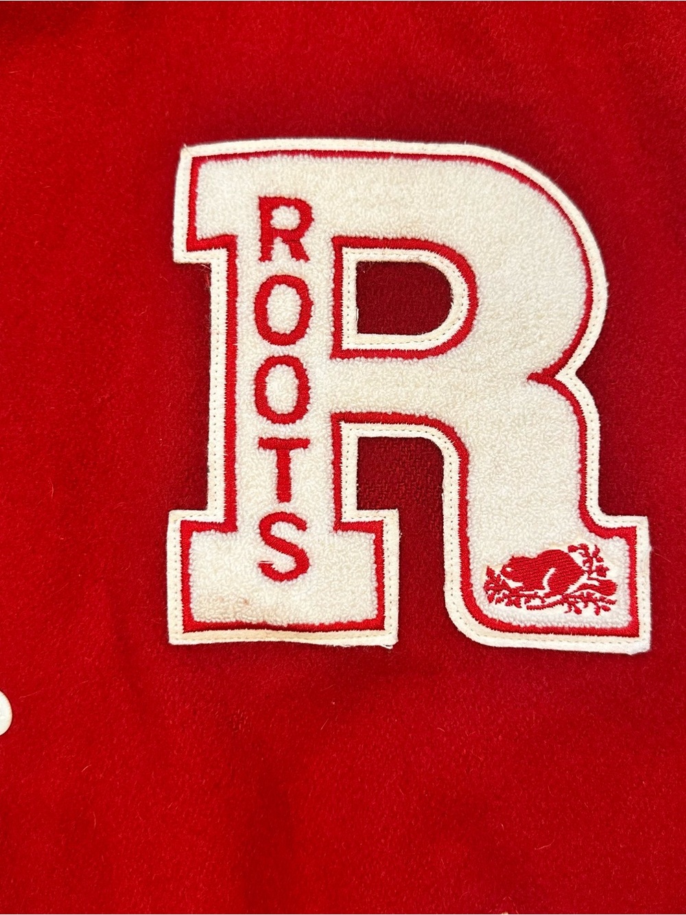Vintage Roots Varsity Jacket Bomber 1999 Canada Letterman Patches Heritage XL - Picture 4 of 16